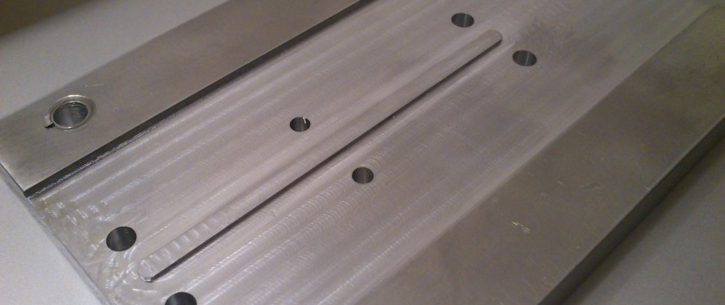 Festeplate for ny spindel