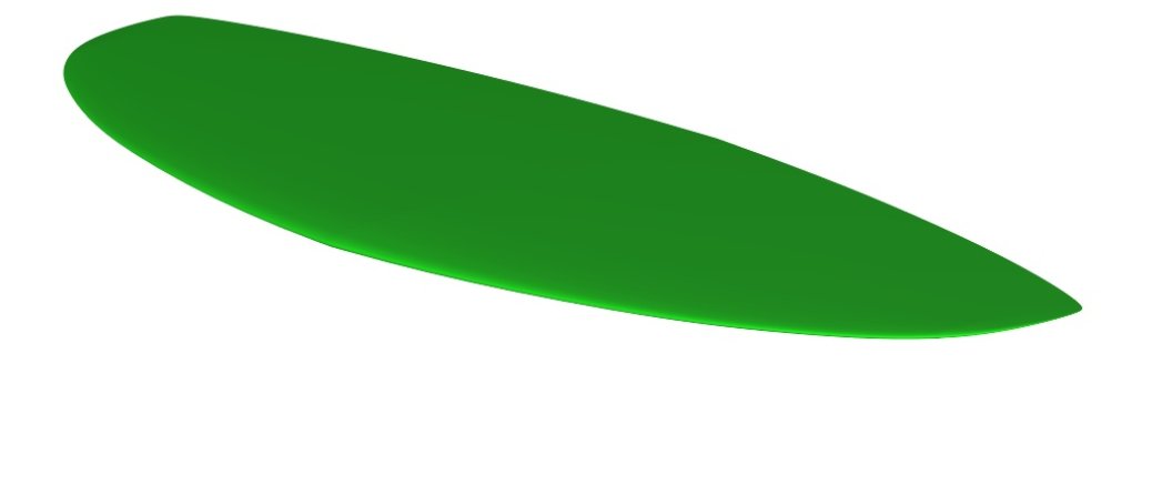 DLG hale, første form